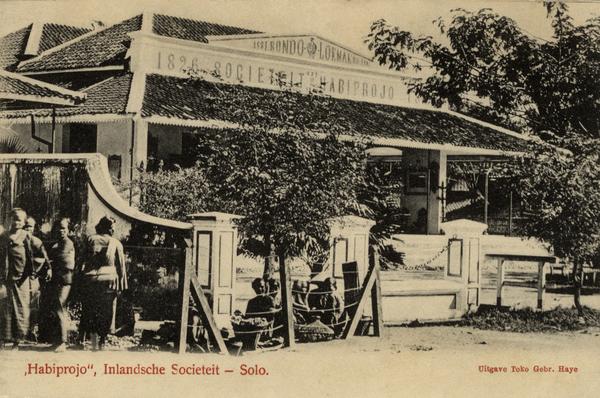 Gedung Abipraya di kawasan Jalan Coyudan, Kota Solo. (Leiden University Libraries)