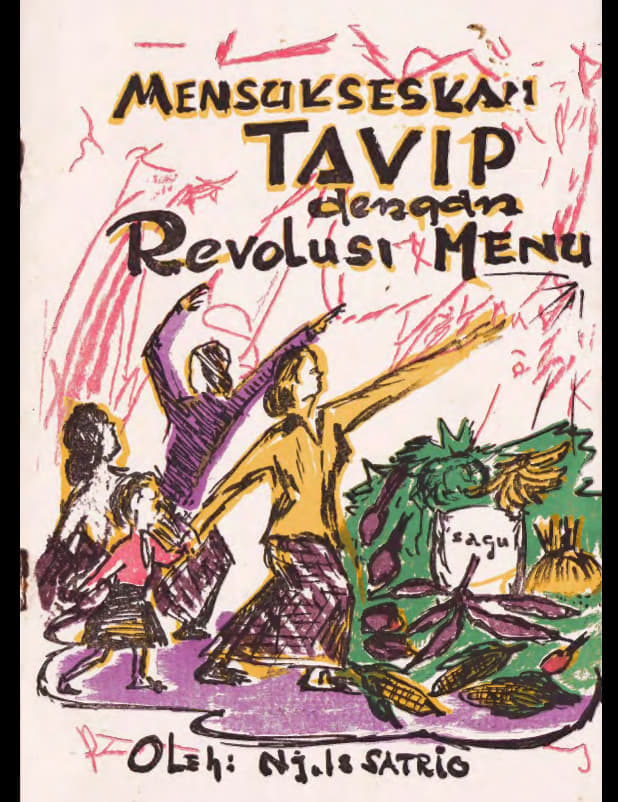 Sampul buku "Mensukseskan Tavip dengan Revolusi Menu" (Foto: Pribadi)