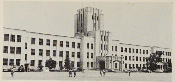 Gedung Kementerian Peperangan di kawasan Ichigaya, Tokyo. (Foto: repro Japan's Longest Day)